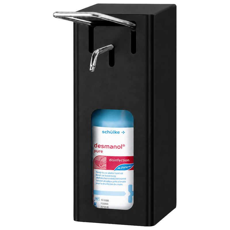 Krankenhaus- und Handreibemittelspender manuell | Edelstahl mit Feinstruktur | 500 ml | PROOX 141 EB / HC