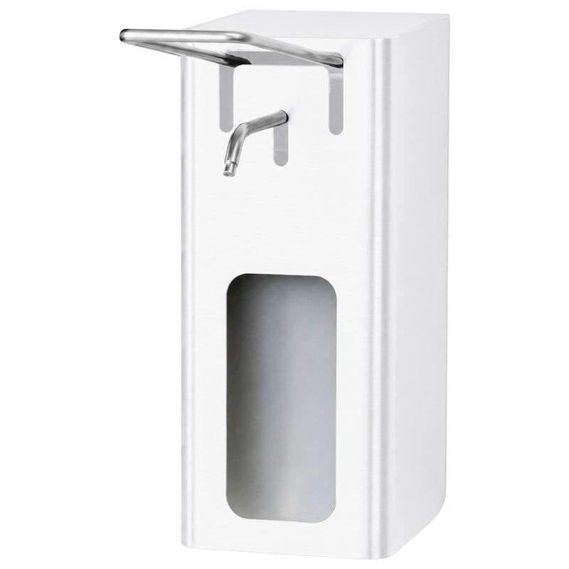Krankenhaus- und Handreibemittelspender manuell | Edelstahl mit Feinstruktur | 500 ml | PROOX 141 EB / HC