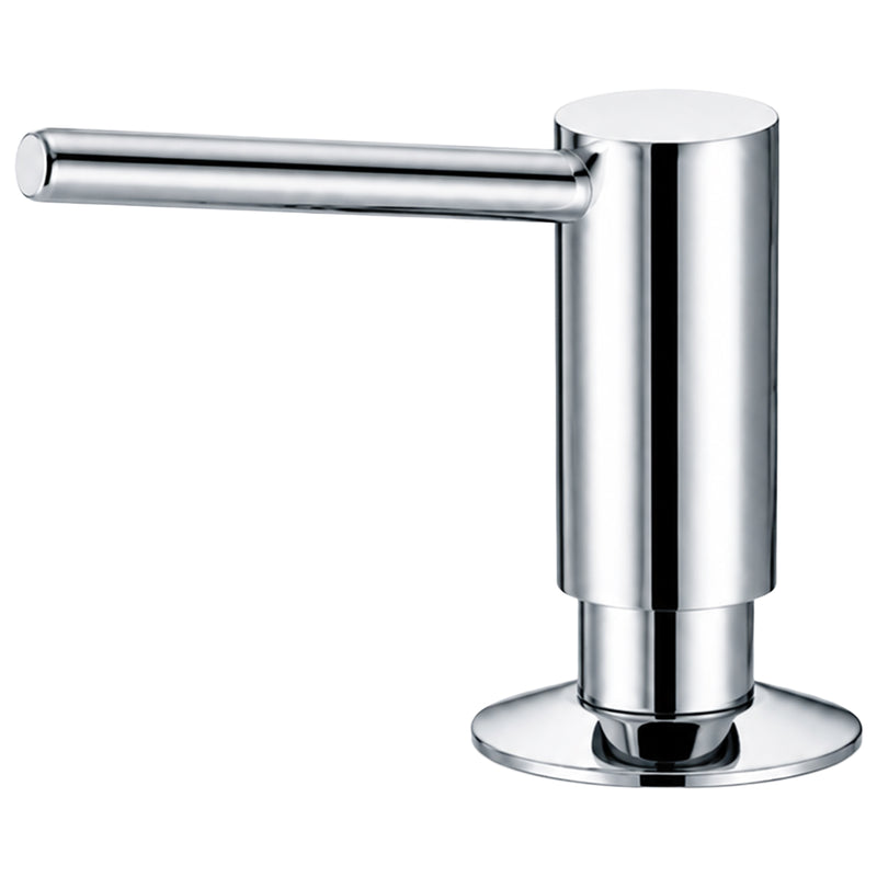 Tischseifenspender klein manuell | Messing verchromt | 500 ml | PROOX 148 CR