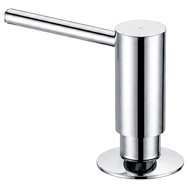 Tischseifenspender klein manuell | Messing verchromt | 500 ml | PROOX 148 CR