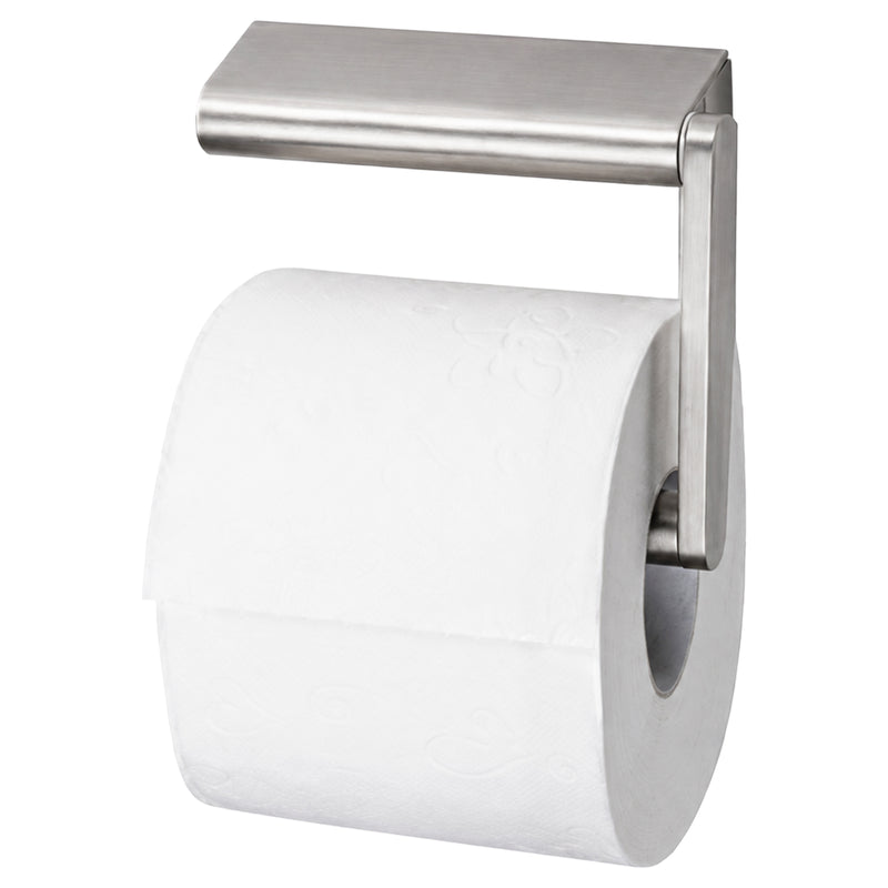WC-Rollenhalter Einfach | langer Montagekörper | Edelstahl mit Feinstruktur | PROOX 384