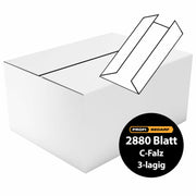 Palette | Papierhandtücher C-Falz | 3-lagig | 100% Zellstoff