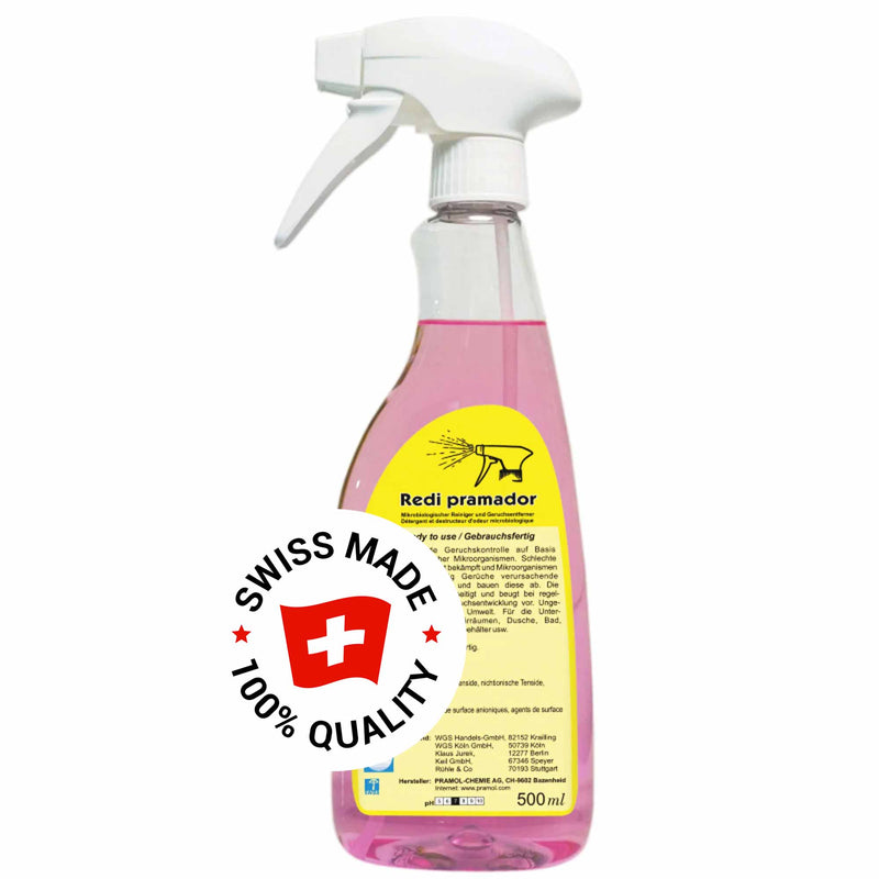 REDI PRAMADOR Urinalreiniger | für wasserlose Urinale | Geruchsbeseitiger | Pramol