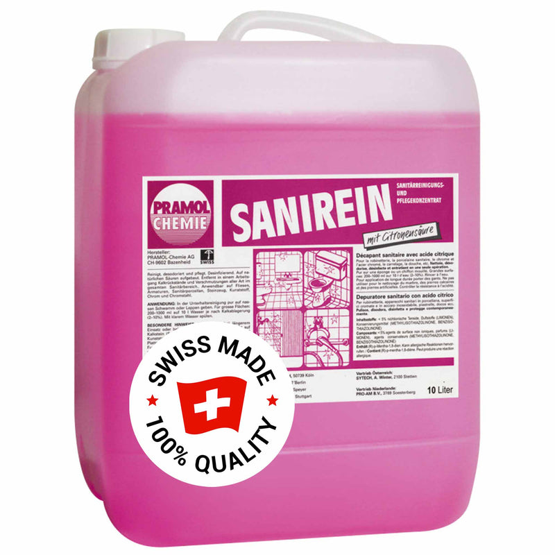 SANIREIN Sanitärreiniger mit Zitronensäure | Pramol