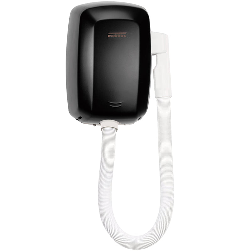Haartrockner Automatisch | Edelstahl | mit HEPA-Filter | flexibler Schlauch | vandalismussicher | Mediclinics SC0009