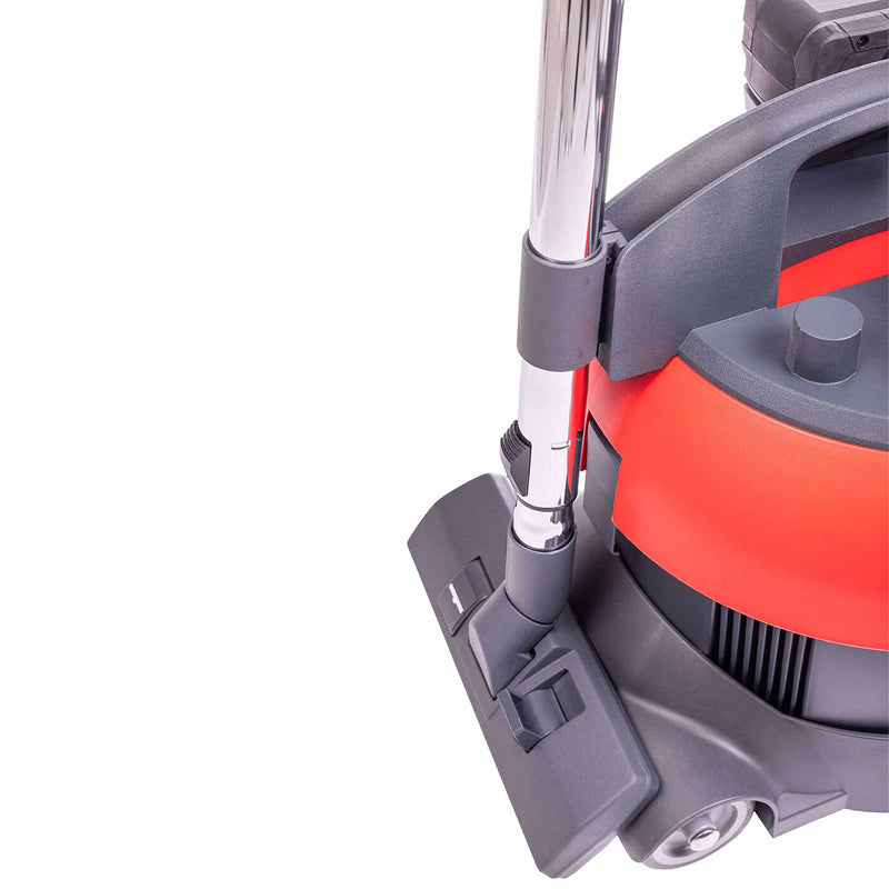 Akku-Industriesauger S10 Plus SL CAS | Schlitten-Sauger | 600 W | 12 L | 231 mbar | 70 min | Cleanfix