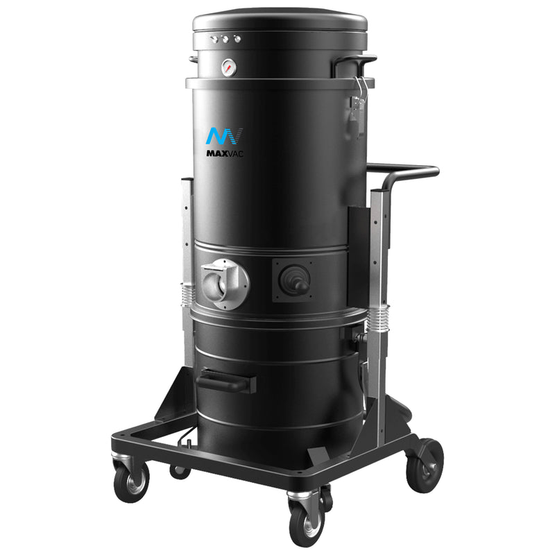 Leistungsstarker Industriesauger | M‑Klasse-Filter | 3 Motoren | manuelle Filterreinigung | 65 oder 100 Liter Behälter | MAXVAC SUPRA SV1-470
