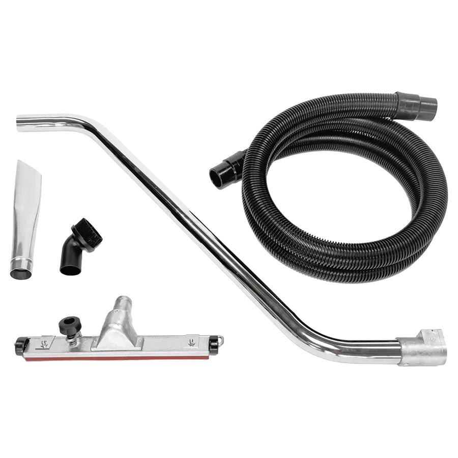 Trockenreinigungsset für Industriesauger | 5 m EVA-Saugschlauch | Bodendüse & Rundbürste | Ø 40 oder 50 mm | MAXVAC SUPRA