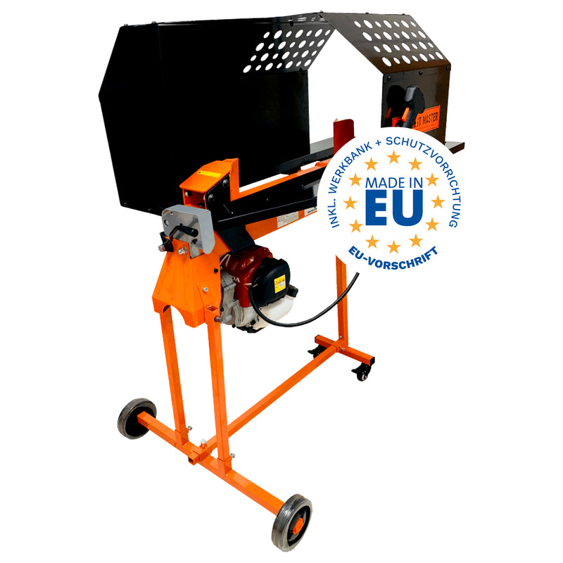Elektro-Holzspalter 5 Tonnen | 2200 W | 300 mm | inkl. Werkbank & Schutzvorrichtung | Forest Master FM5D-TC