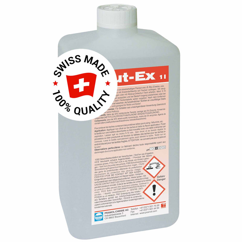 Fleckenentferner Blut-Ex | Blutfleckenentferner für Textilien | Pramol