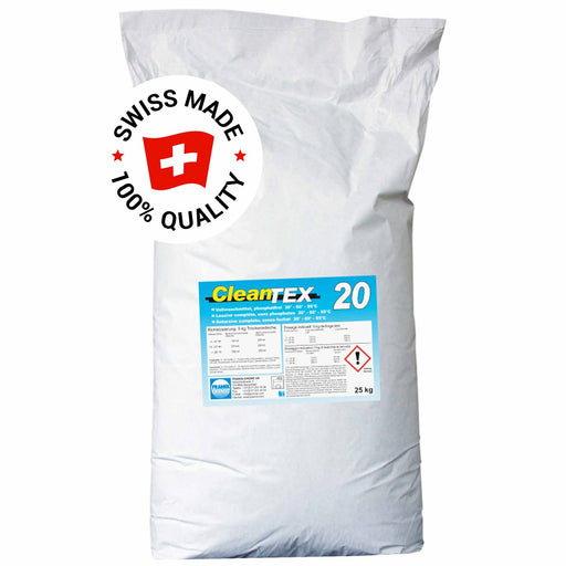 CleanTEX 20 Vollwaschmittel | bis 95°C | phosphatfrei | Pramol