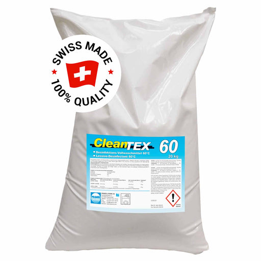 CleanTEX 60 Desinfektions-Vollwaschmittel | ab 60°C | phosphatfrei | Pramol