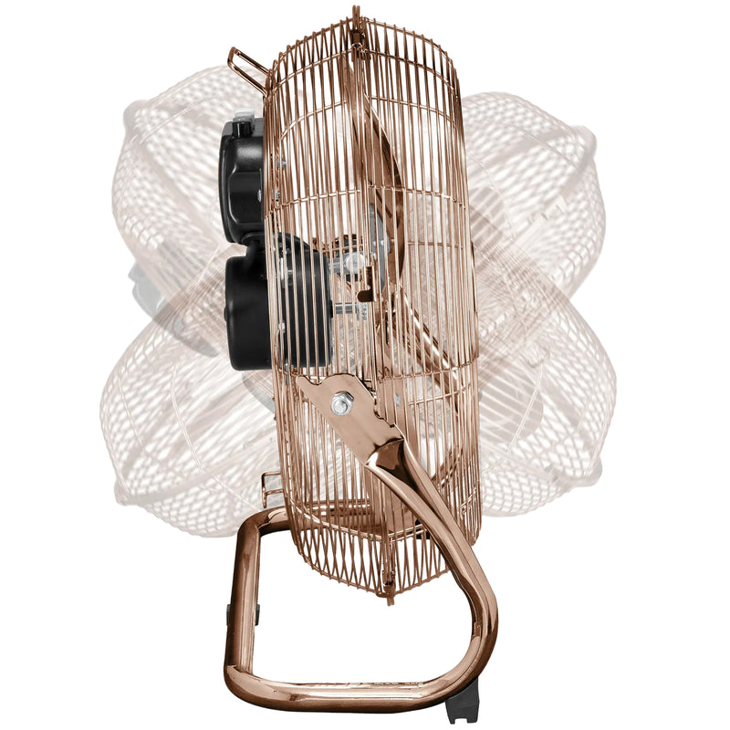 Bodenventilator TVM 13 | 14 Zoll | Vollmetall | 3-stufig | 44 W | 100° Neigung | 3.4 m/s | Trotec