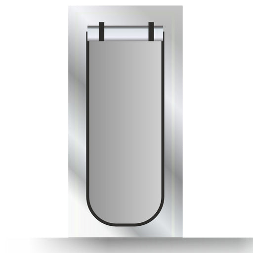Folien-Staubschutztüre U | 220 x 120 cm | 150 μm-Profibedarf Online-Shop