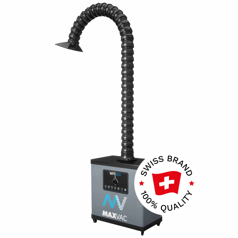 Schweissrauchabsauger WFE 300 | 330 m³/h variabel | 210 W | HEPA H13 | Aktivkohle | Maxvac