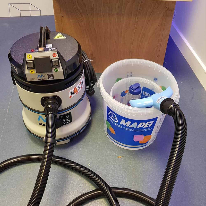 Absaughaube Dusttool Waletale | für Staubsauger & Eimer | Maxvac