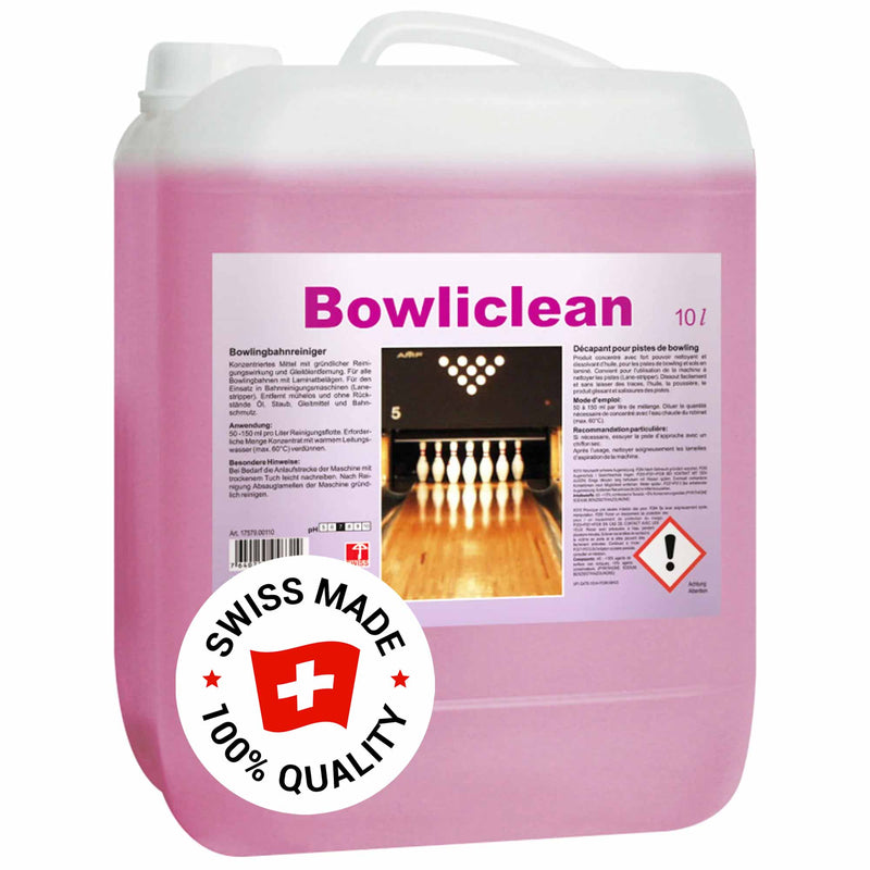 Bowliclean Bowlingbahnreiniger | Gleitölentfernung | Pramol