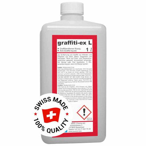Graffiti-EX L Graffitientferner | flüssiger Graffitireiniger | Pramol