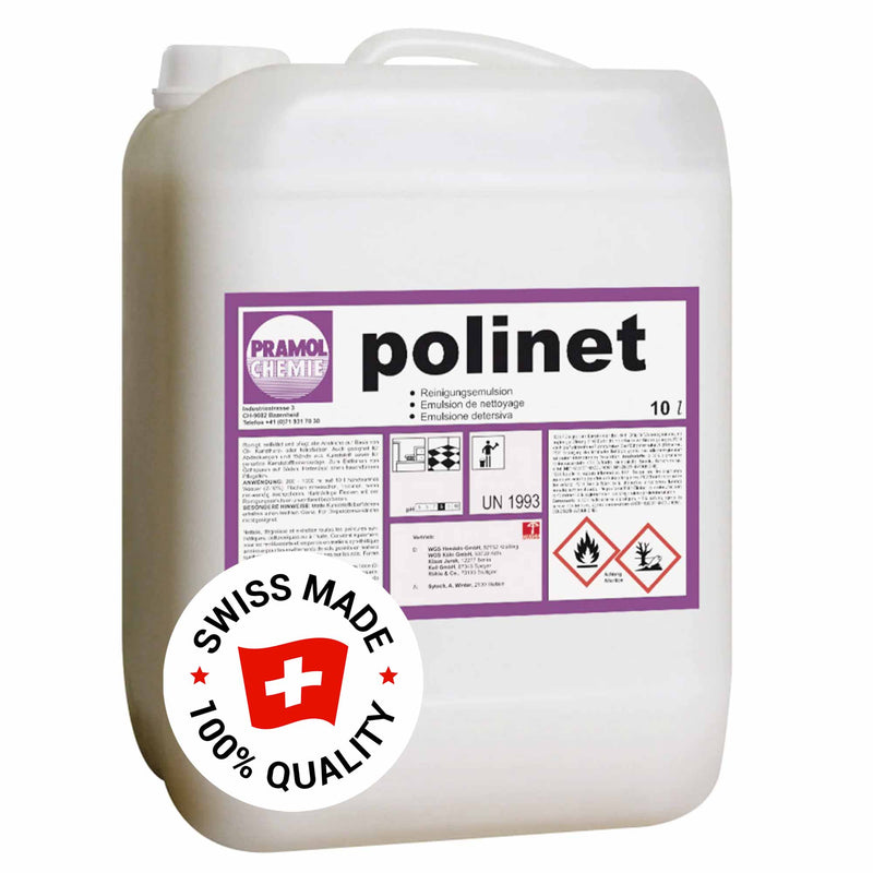 POLINET Reinigungsemulsion für Farbanstriche | Türen, Rahmen, Autos | Pramol