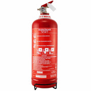 2 kg ABC Profi-Feuerlöscher | Pulver | Dauerdruck | frostsicher -30°C | Mobiak