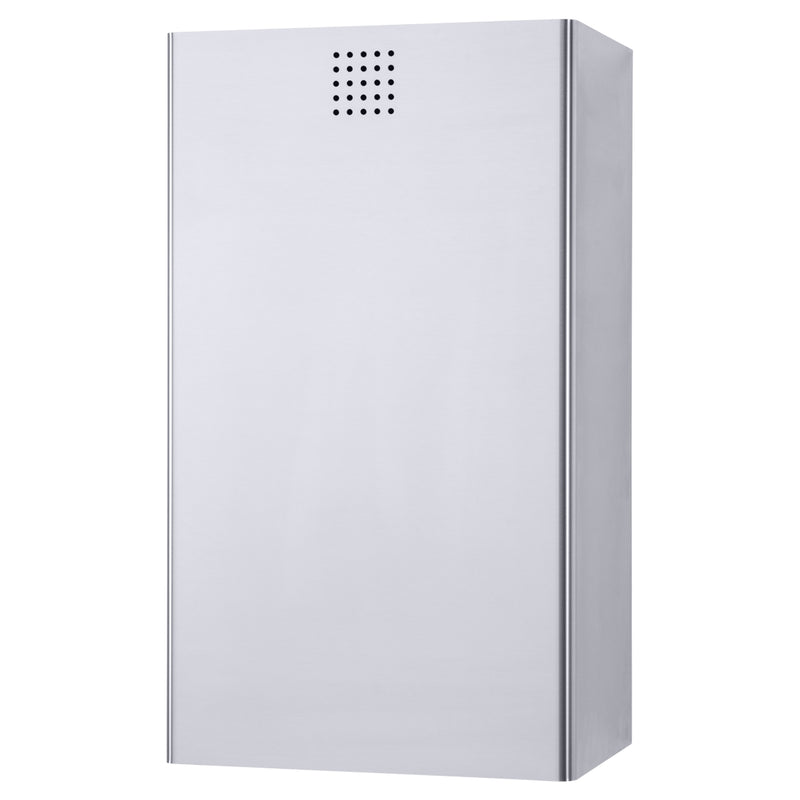 Abfallbehälter 31 Liter | Edelstahl mit Feinstruktur | für Wandmontage | PROOX 200