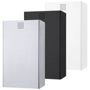 Abfallbehälter 31 Liter | Edelstahl mit Feinstruktur | für Wandmontage | PROOX 200