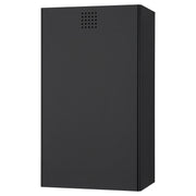 Abfallbehälter 31 Liter | Edelstahl mit Feinstruktur | für Wandmontage | PROOX 200