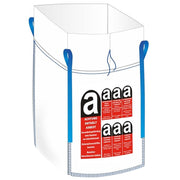 Asbest Big-Bag | 90 x 90 x 110 cm | 1000 kg | SF 5:1 | 4 Hebeschlaufen | Einfüllschürze
