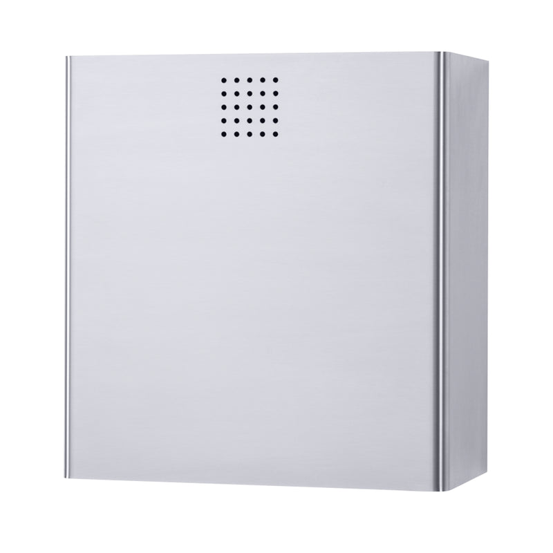 Abfallbehälter 14 Liter | Edelstahl mit Feinstruktur | für Wandmontage | PROOX 230