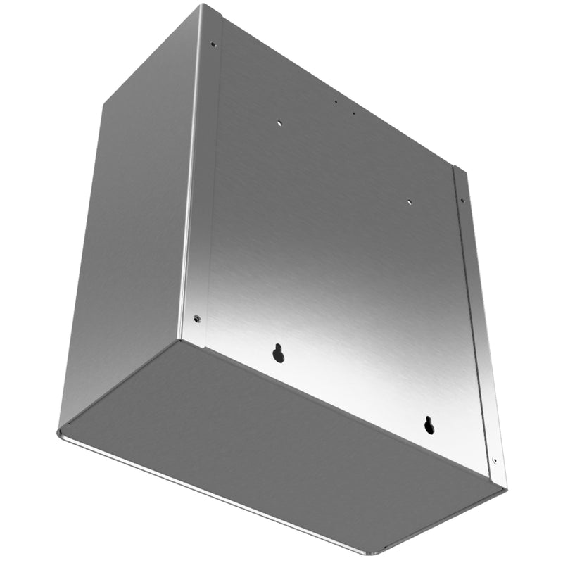 Abfallbehälter 14 Liter | Edelstahl mit Feinstruktur | für Wandmontage | PROOX 230