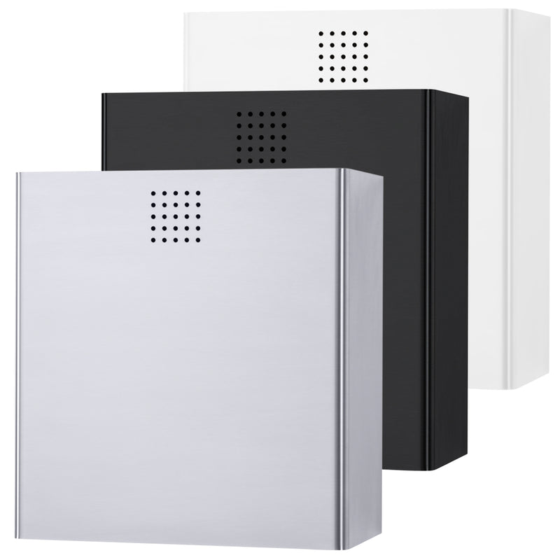 Abfallbehälter 14 Liter | Edelstahl mit Feinstruktur | für Wandmontage | PROOX 230