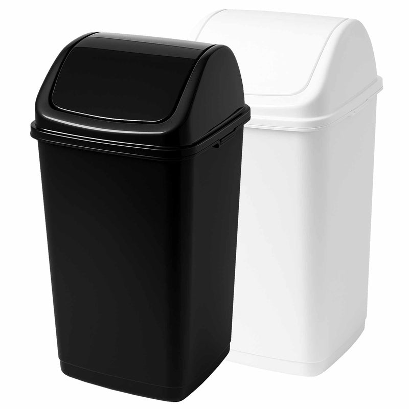 Abfalleimer Essentia | Schwenkdeckel | 35 Liter | ABS Kunststoff