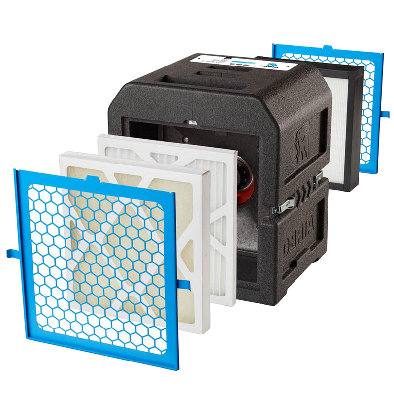 Bau-Luftreiniger | 750 m³/h | 105 W | für Feinstaub | Airbo AC2