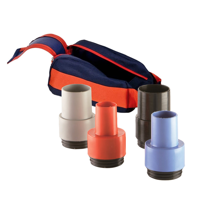 Staubsauger-Adapter Set | 4-teilig | inkl. Tasche | Airbo ND5