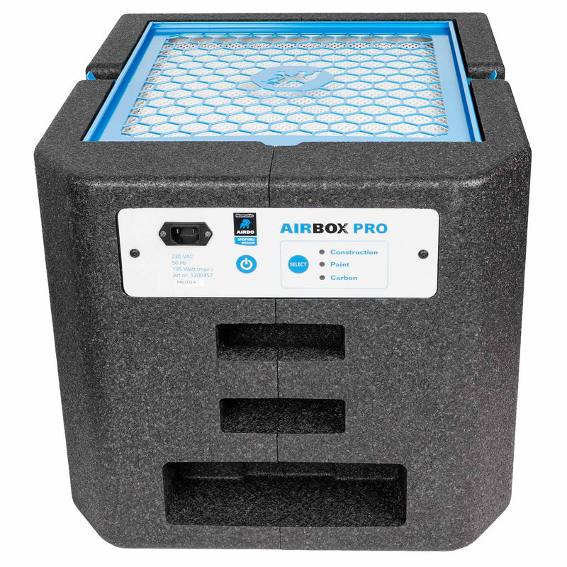 Bau-Luftreiniger Airbox Pro | 700 m³/h | 135 W | für Feinstaub, Sprühnebel, Gerüche | Airbo