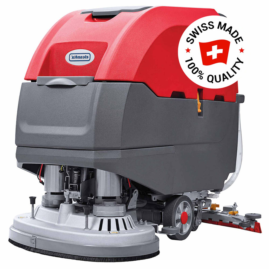 Akku-Scheuersaugmaschine 70 cm | 300 min | 2950 m²/h | 200 U/min | integriertes Ladegerät | Cleanfix RA705 IBCT