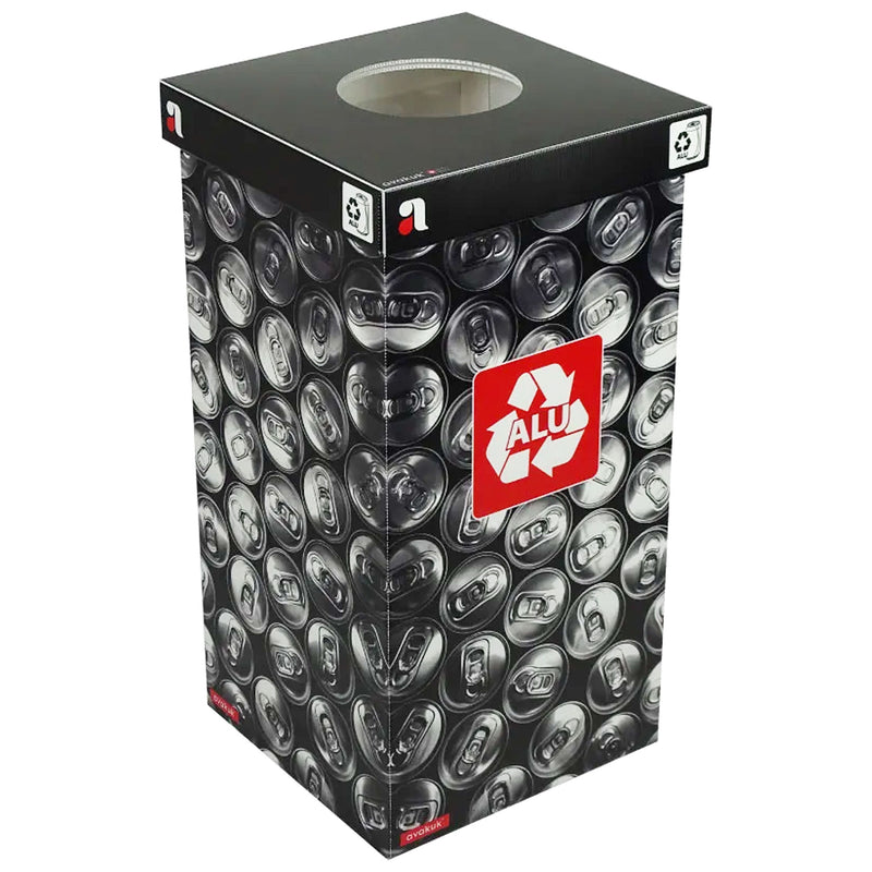 Recycling Sammelbehälter | 85 l | für Alu | UV-beständig | In- & Outdoor