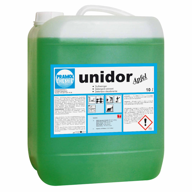 UNIDOR Duftreiniger konzentriert | Citro, Apfel, Flora, Melone | Pramol