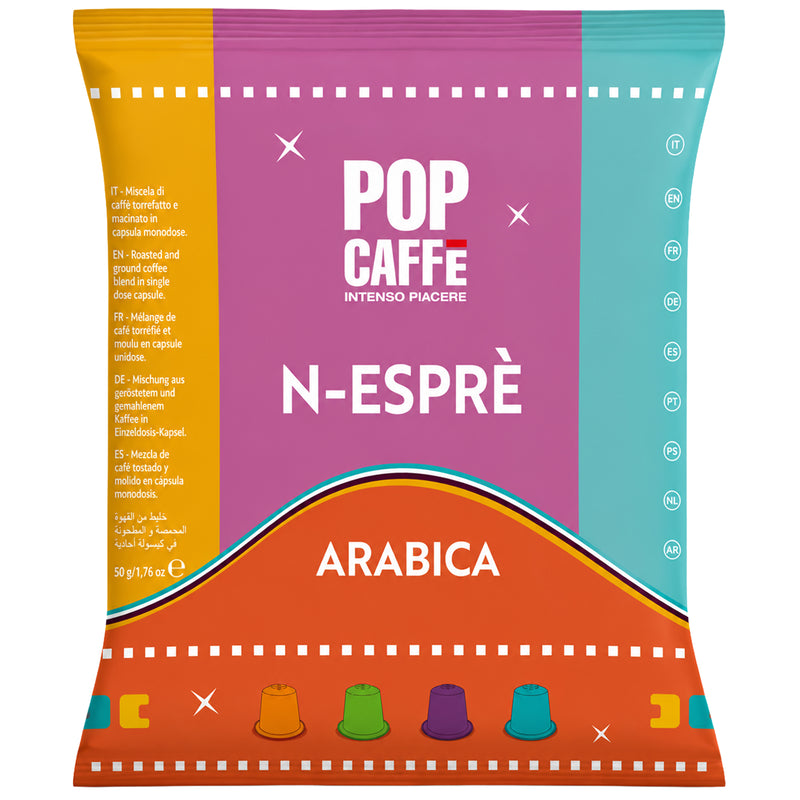 Arabica N-Esprè-Kapseln | für Nespresso® | POP Caffè