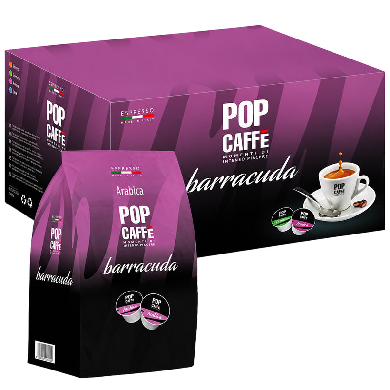 Arabica Kaffeekapseln | für Baracuda-Maschine | POP Caffè