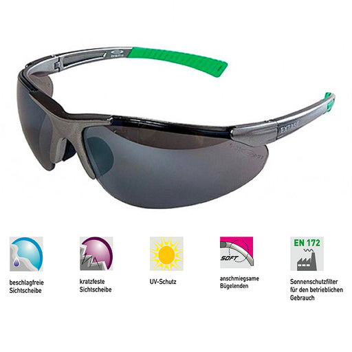 Schutzbrille Extase getönt | UV-Schutz | Anti-Kratz-Beschichtung-Profibedarf Online-Shop