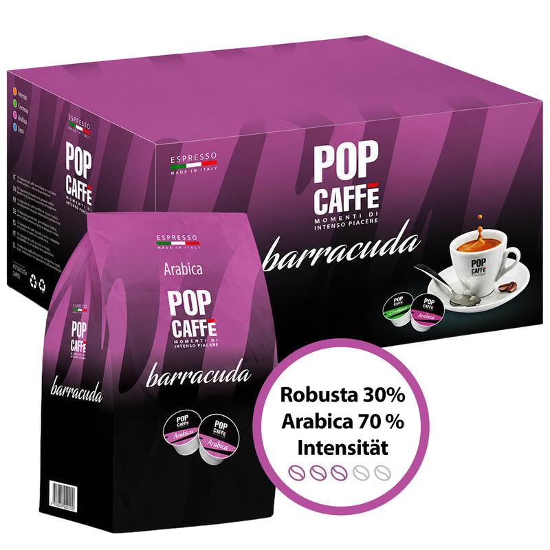 Arabica Kaffeekapseln | für Baracuda-Maschine | POP Caffè