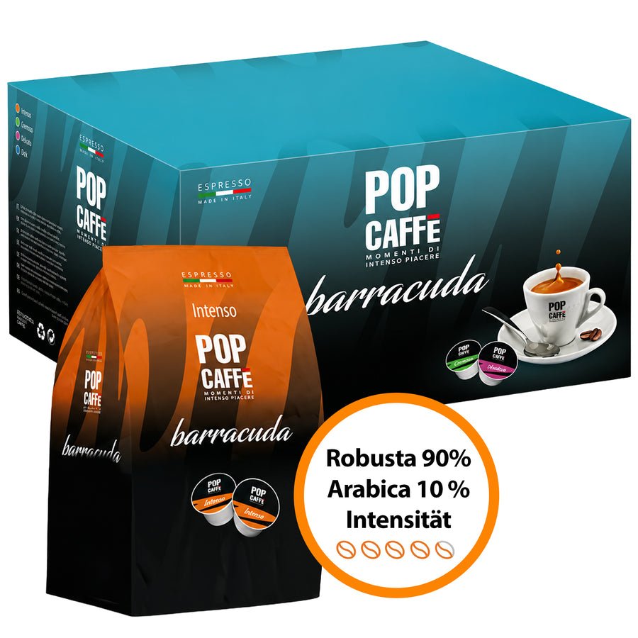 Intenso Kaffeekapseln | für Baracuda-Maschine | POP Caffè