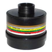 Kombifilter DIRIN 230 A2 B2 E2 K2 Hg-P3R D | DIN EN 14387 | Rundgewinde DIN EN 148-1 | Ekastu Safety