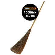 Bambusbesen | extra stark | Pinienholzstiel 150 cm