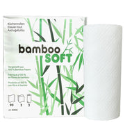 Haushaltspapier BambooSoft | 2-lagig | 100% Bambus-Zellstoff | FSC® zertifiziert