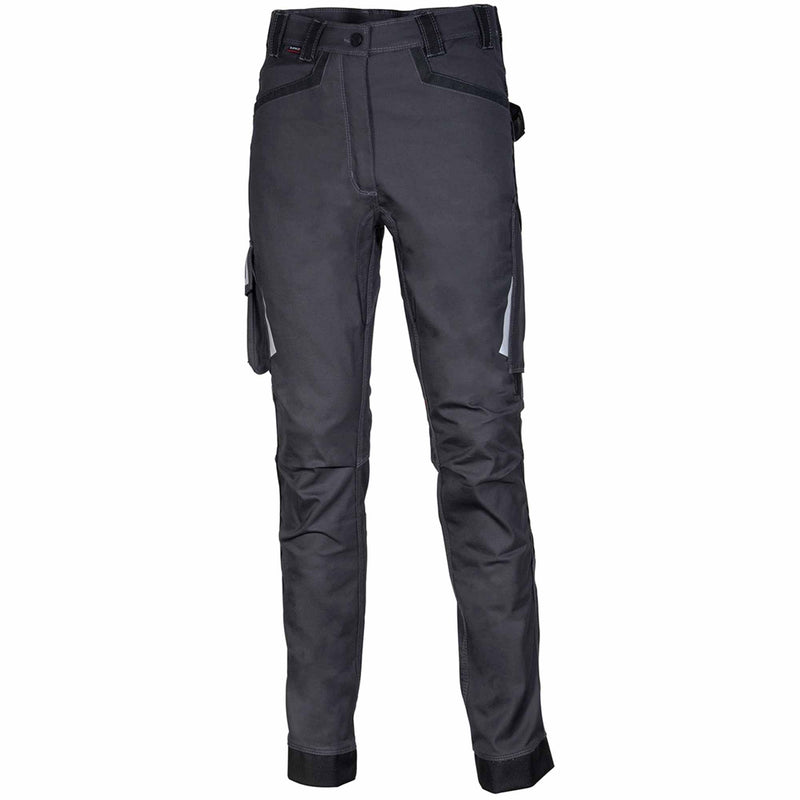 Arbeitshose Barrerio | 250 g/m² | breite Vordertaschen | verstärkter Schritt | Gesässtaschen mit Patte | Cofra