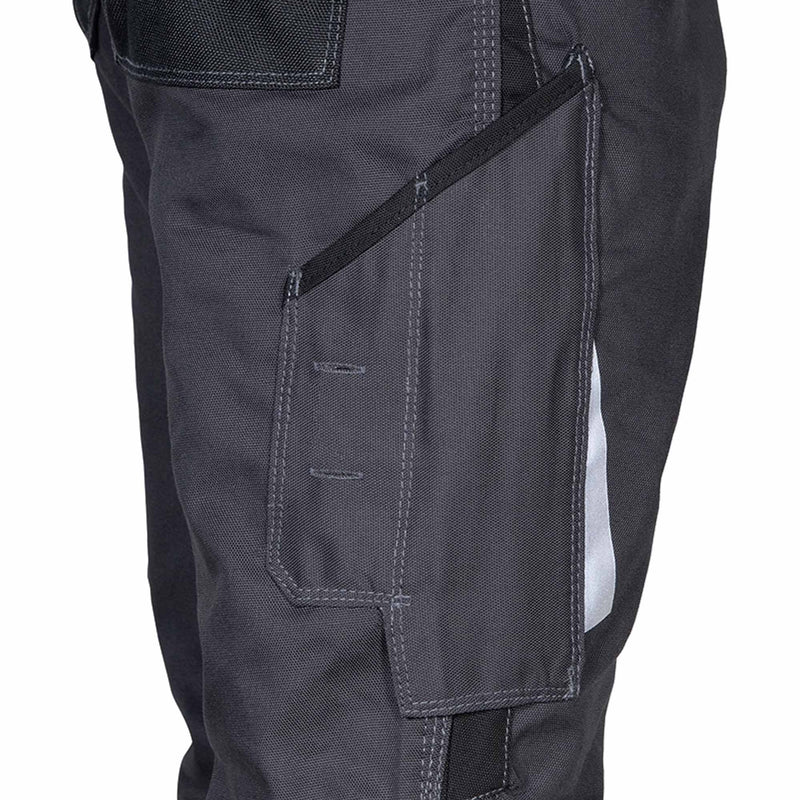 Arbeitshose Barrerio | 250 g/m² | breite Vordertaschen | verstärkter Schritt | Gesässtaschen mit Patte | Cofra
