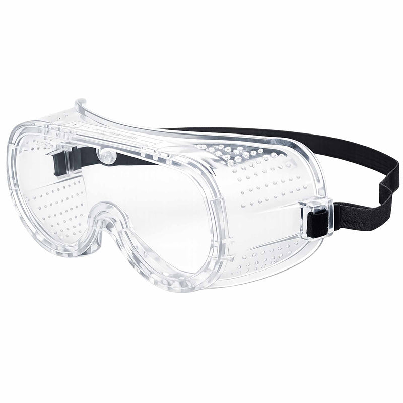 Vollsichtbrille Basic transparent | 100% UV-Schutz | stufenlos verstellbar | Ekastu Safety