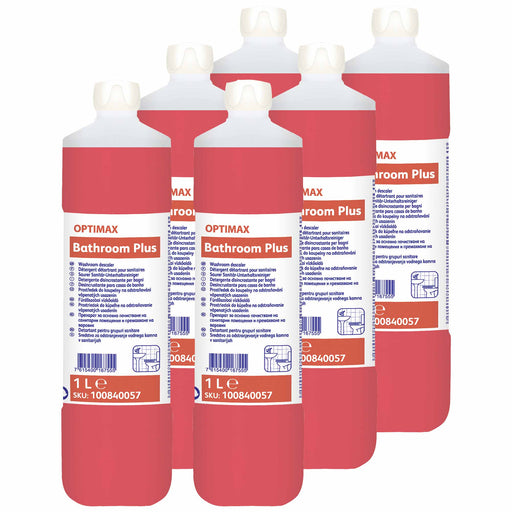 Optimax Bathroom Plus Sanitärreiniger | 1 Liter | leistungsstarker Kalklöser | Diversey Optimax
